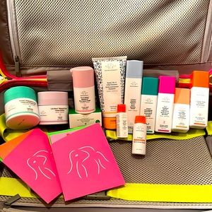 The Drunk Elephant x Monos collaboration. Get the customized suitcase & products